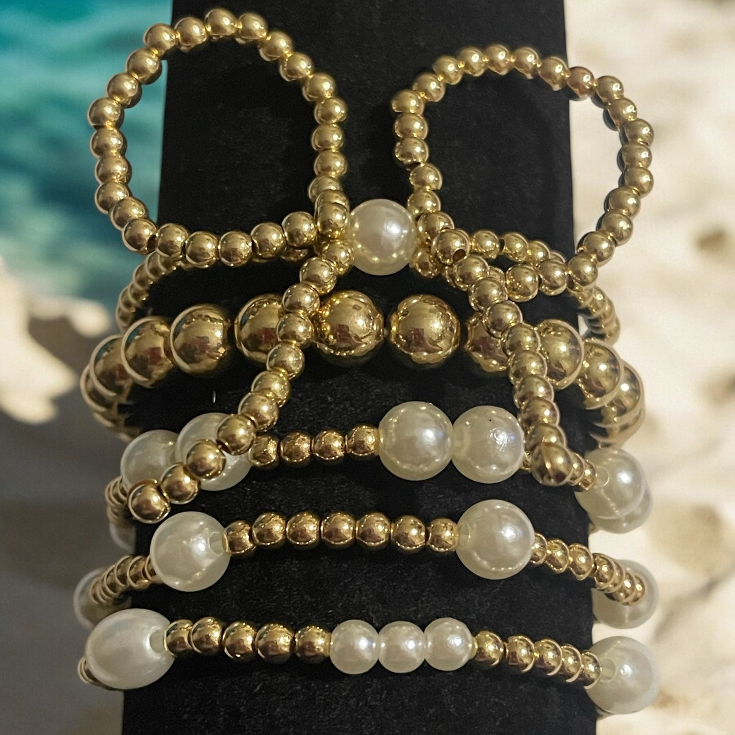5-piece Bow Bracelet Set