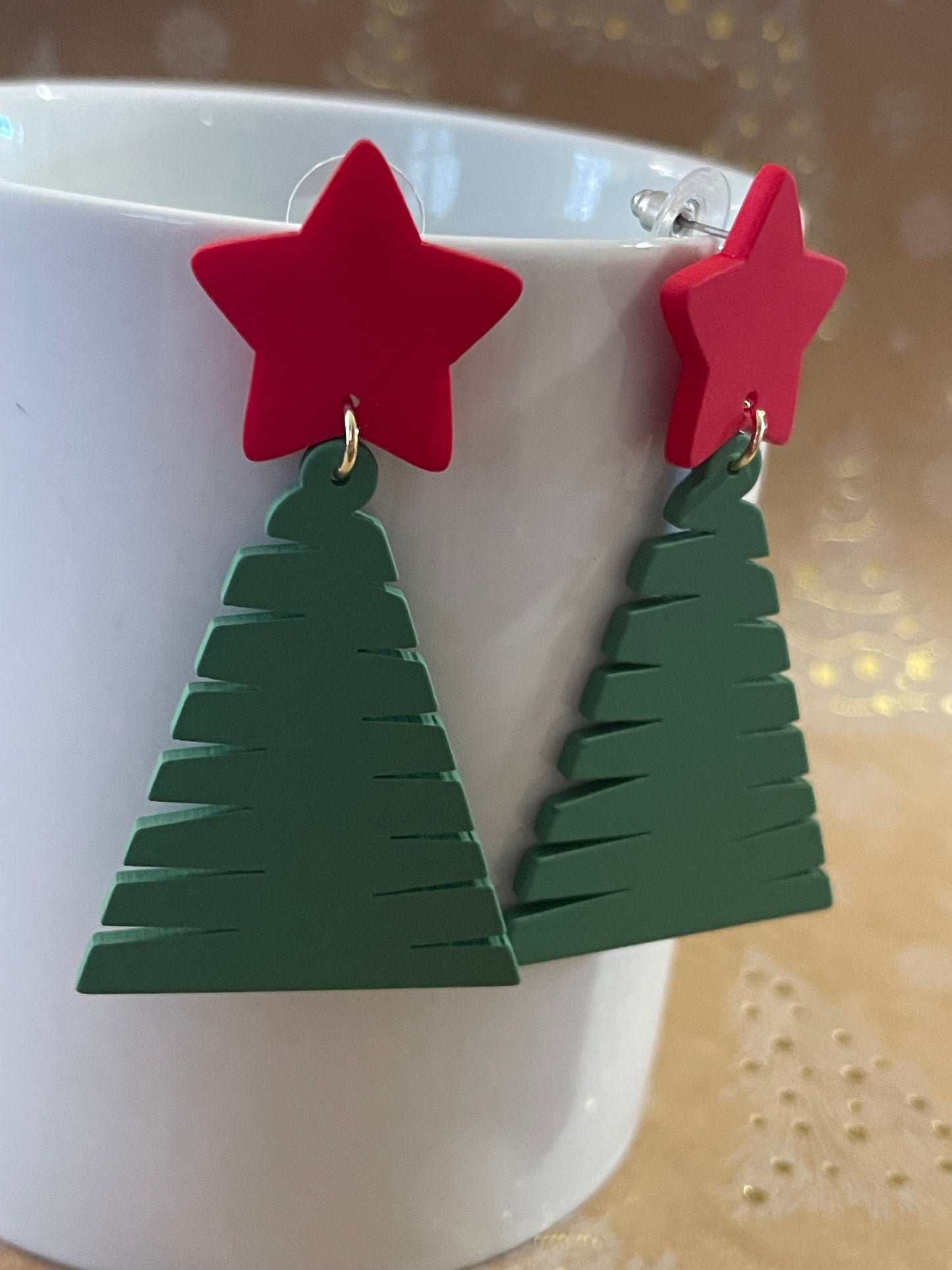 Enchanting Christmas Tree Earrings