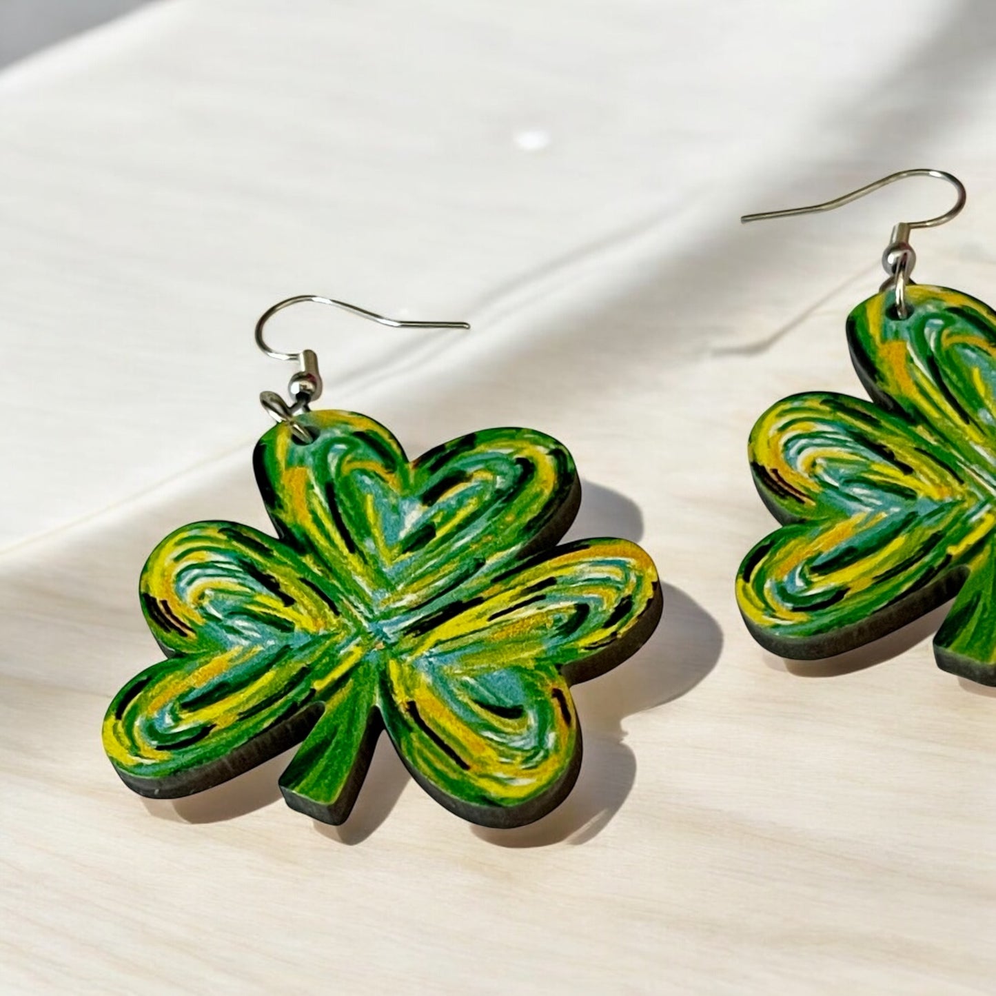 Lucky Charm Clover Earrings
