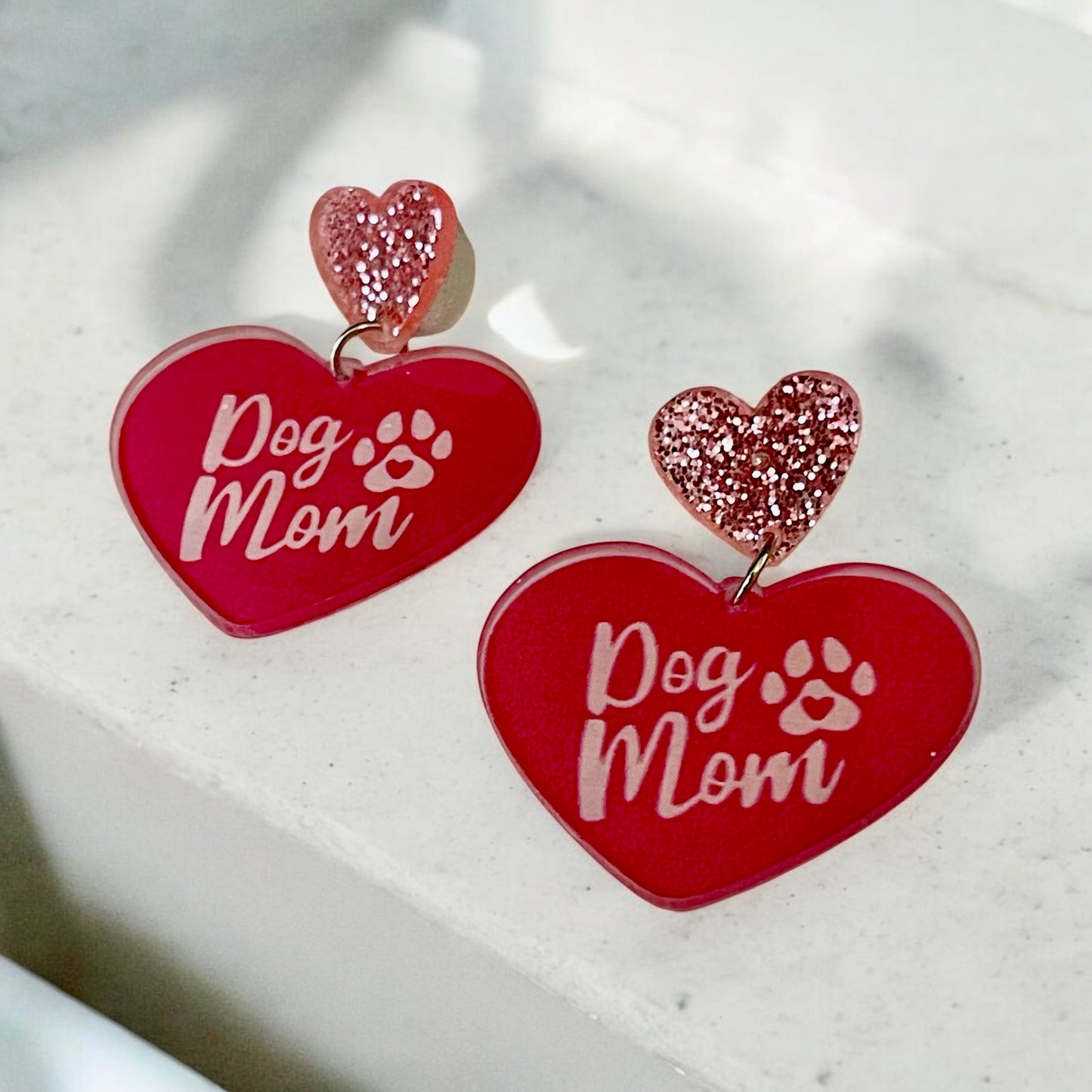 Dog Mom Love Earrings