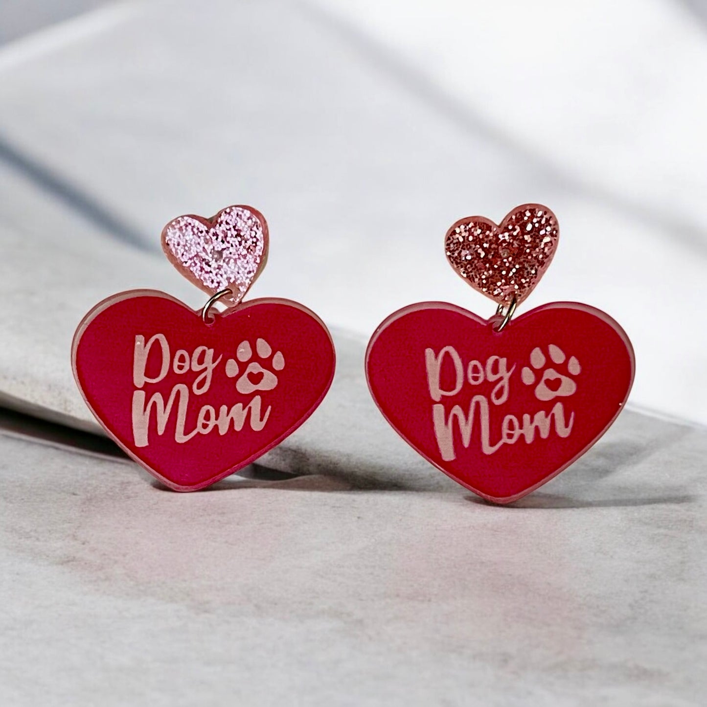 Dog Mom Love Earrings