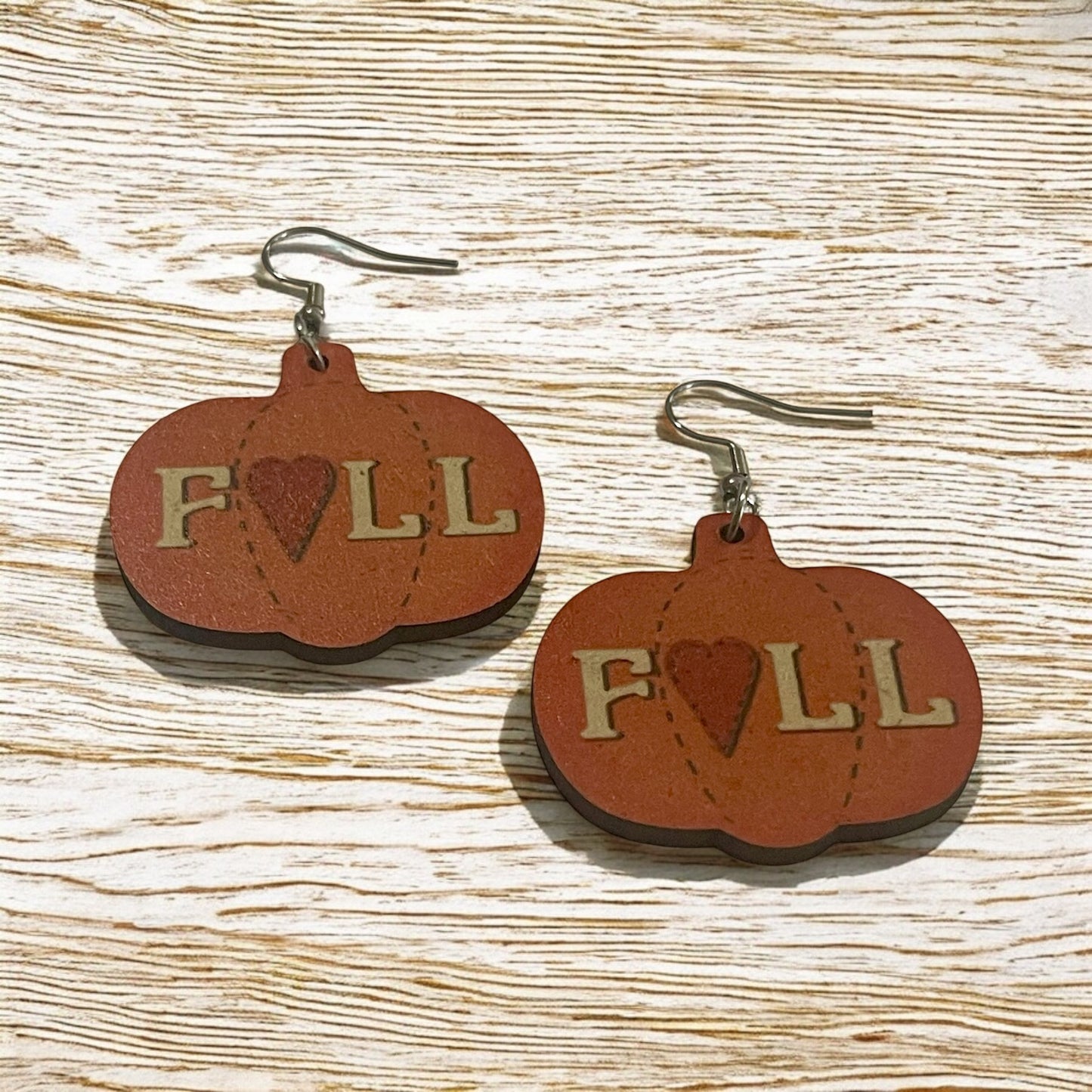 Fall Vibes Pumpkin Earrings