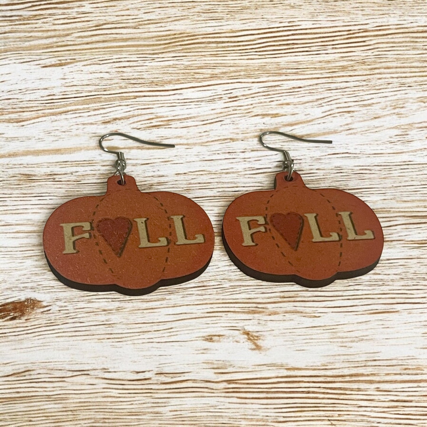 Fall Vibes Pumpkin Earrings