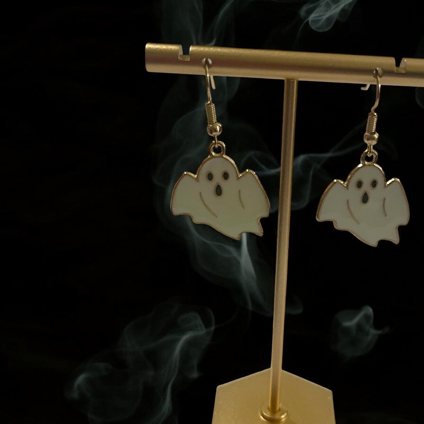 Glow & Ghouls Ghost Earrings