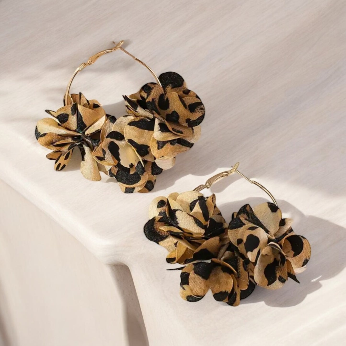 Wild Bloom Hoop Earrings