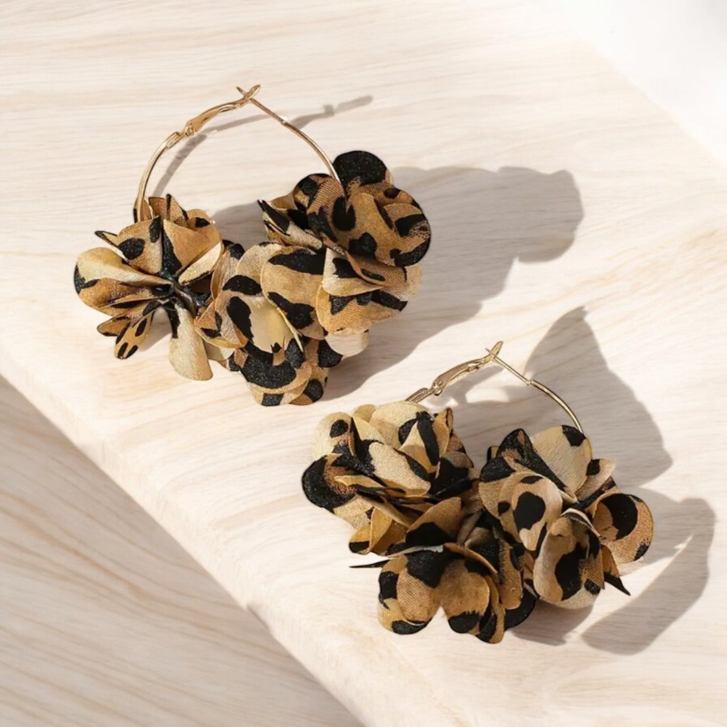 Wild Bloom Hoop Earrings