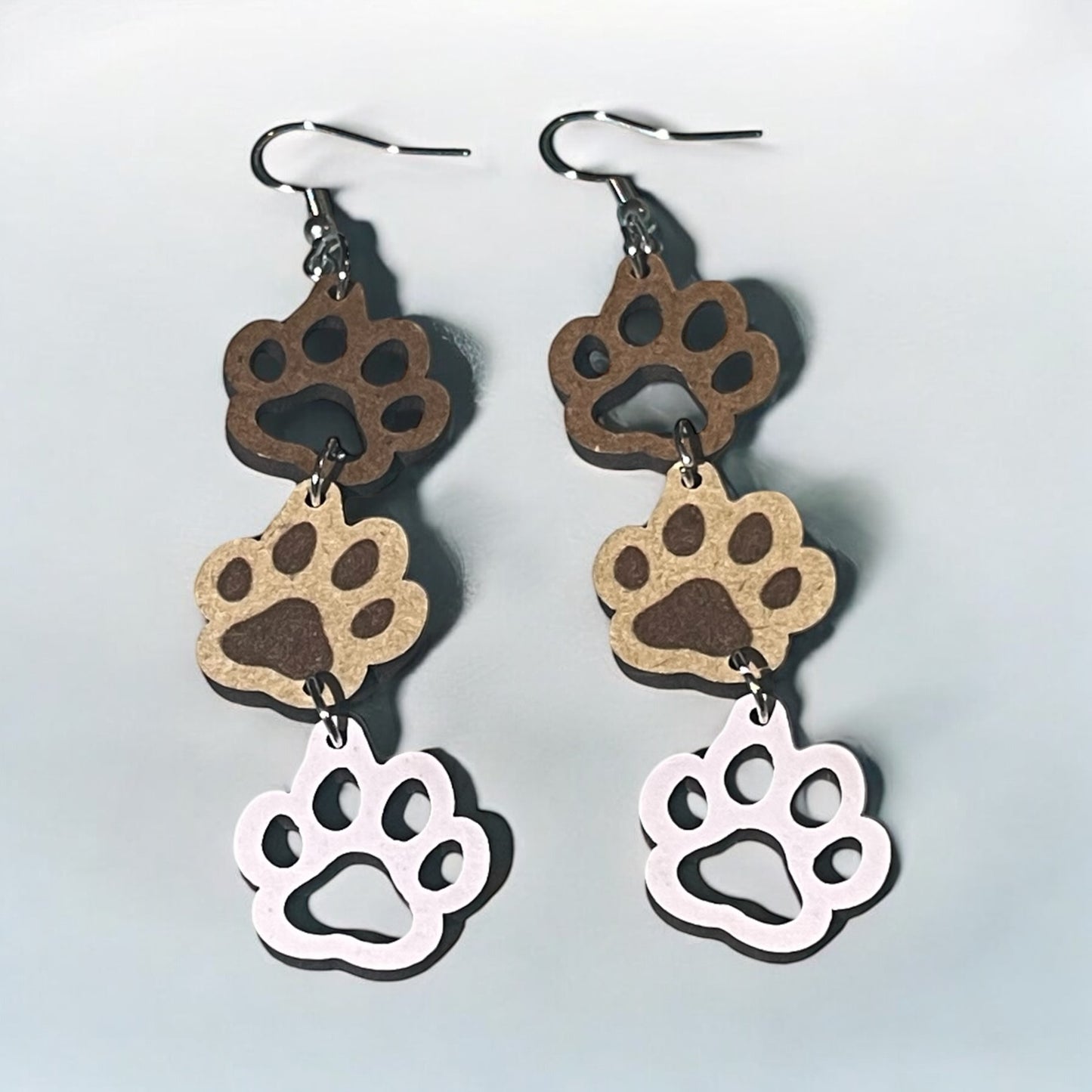 Paw Print Earrings