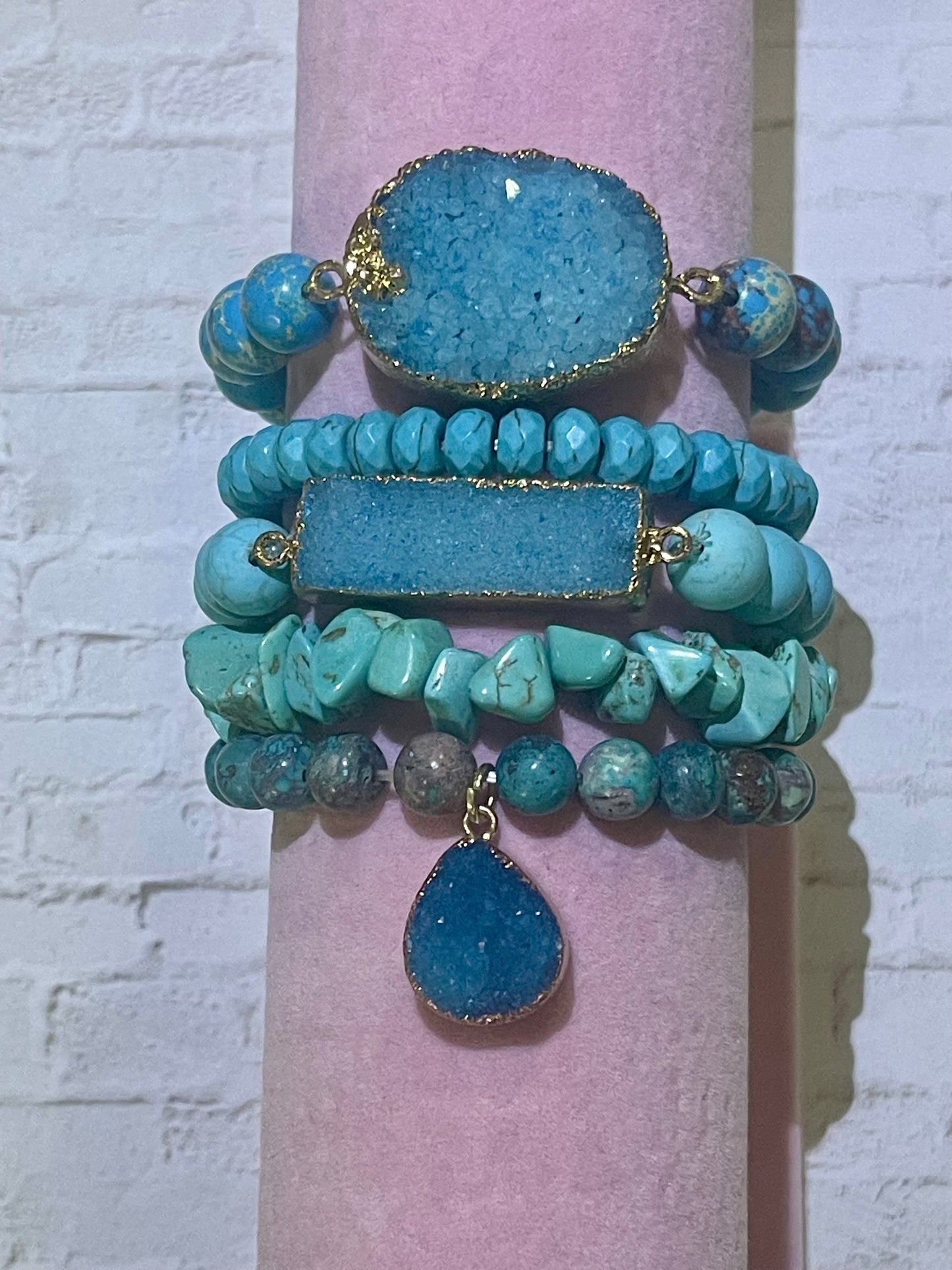 Ocean Bliss Stackable Bracelet Set