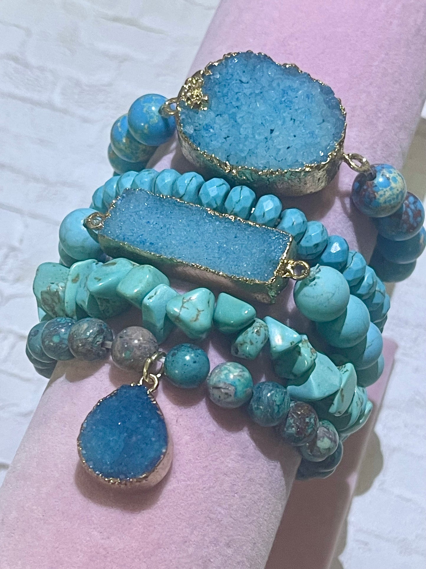 Ocean Bliss Stackable Bracelet Set