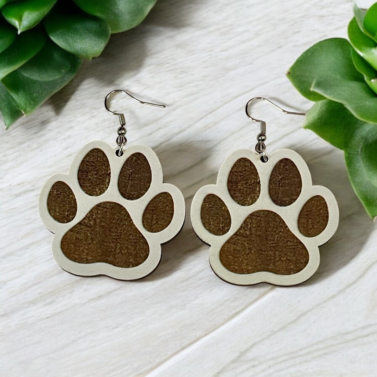 Pawfectly Framed Earrings