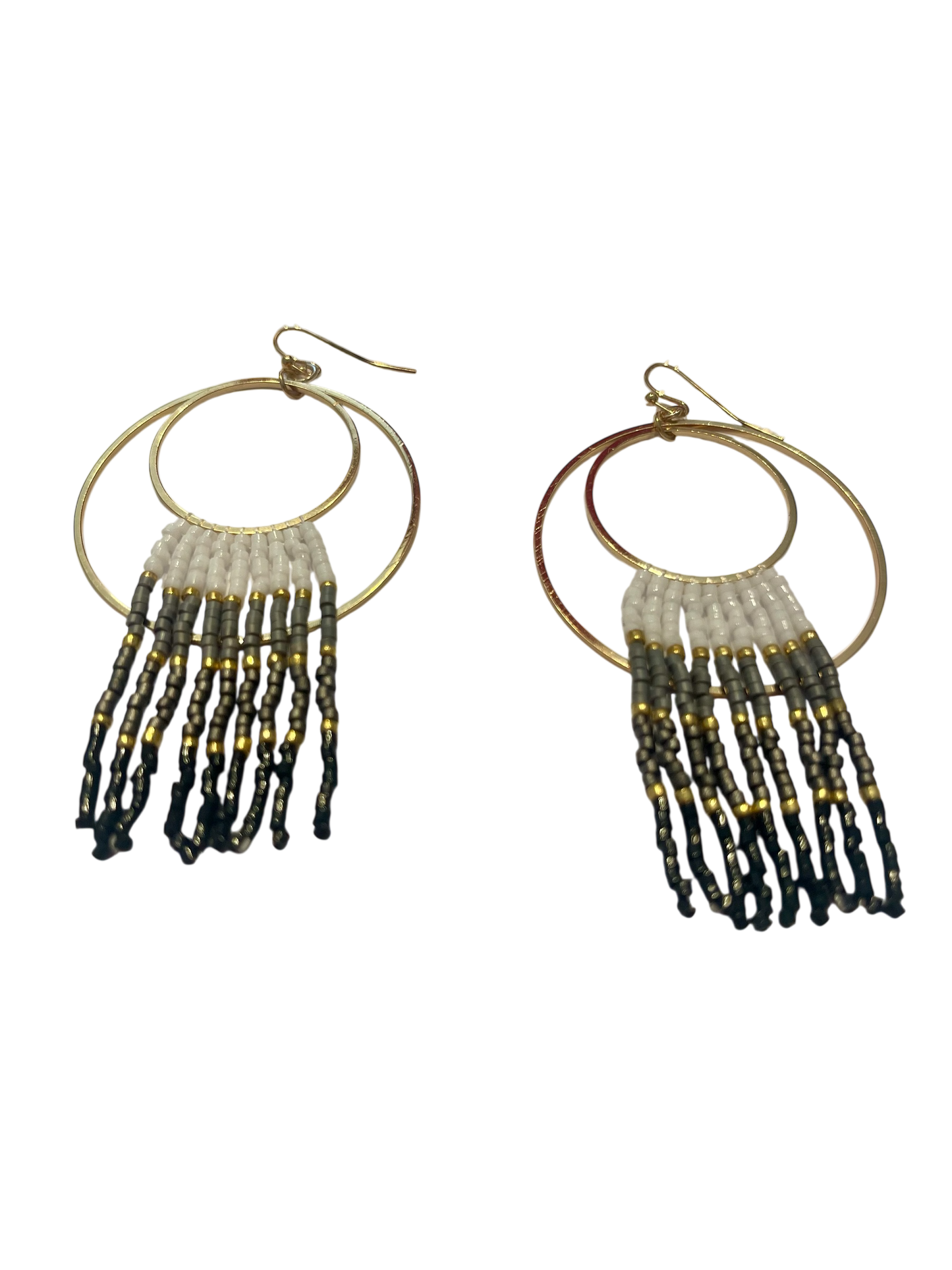 Beaded Tassel Earrings