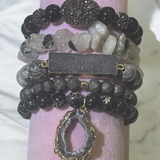 Midnight Mystique Bracelet Set