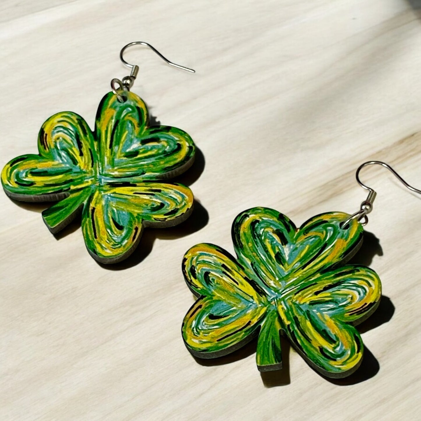 Lucky Charm Clover Earrings