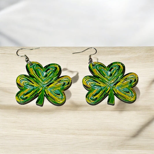 Lucky Charm Clover Earrings