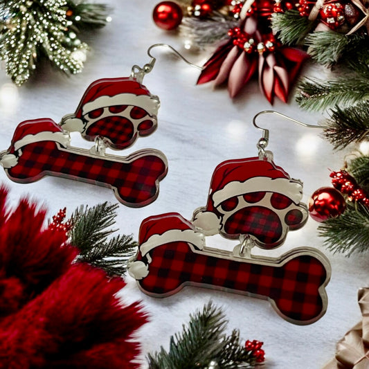 Paws Holiday Earrings