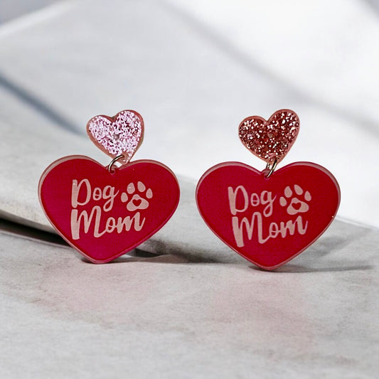 Dog Mom Love Earrings