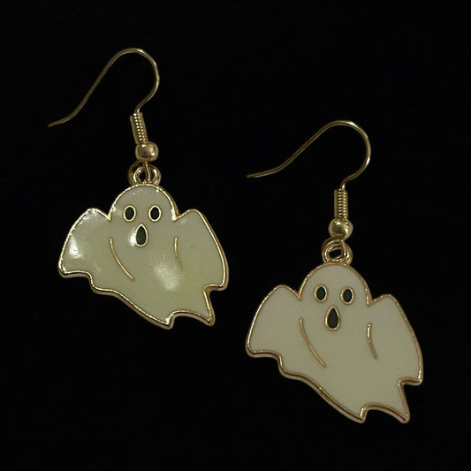 Glow & Ghouls Ghost Earrings