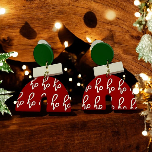 Ho Ho Ho Holiday Earrings