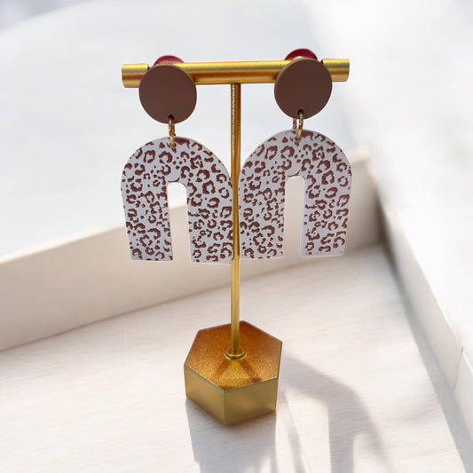 Sandswept U-Shape Statement Earrings