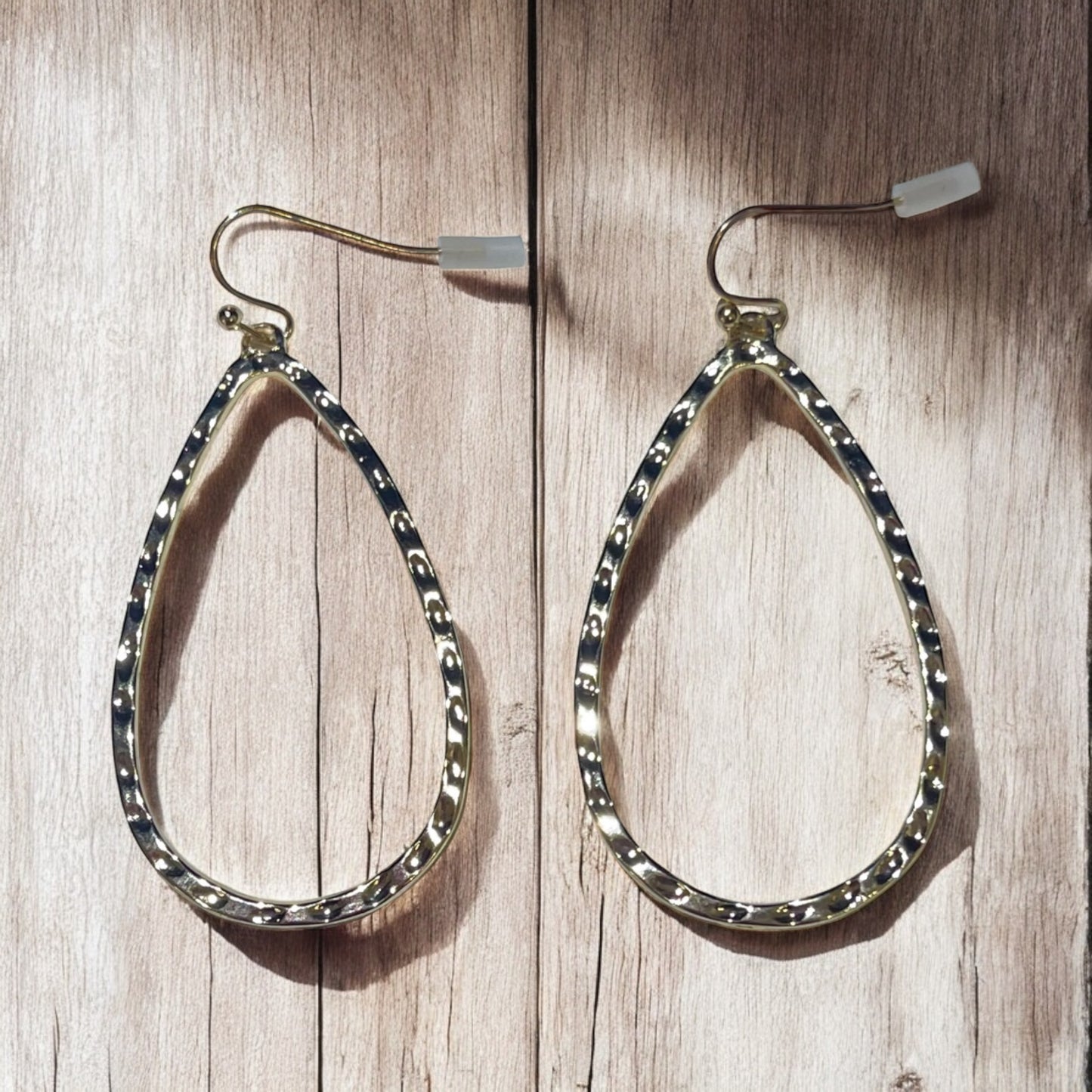 Golden Glow Teardrop Earrings